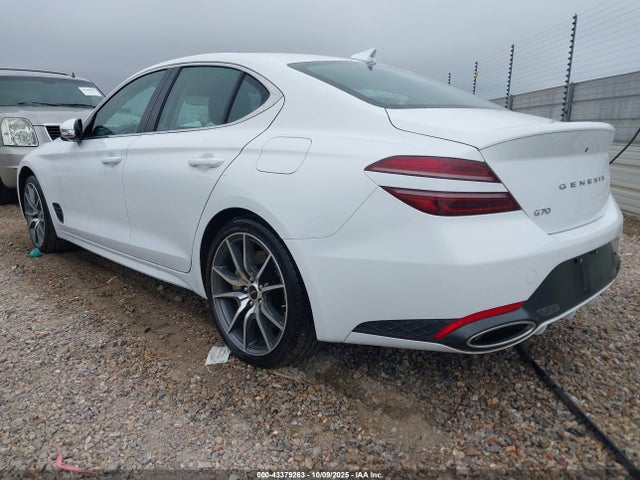 Aukcja sprzedaży 2025 Genesis G70 2.5t Awd, vin: KMTG34SC4SU153899, numer aukcji: 43379263