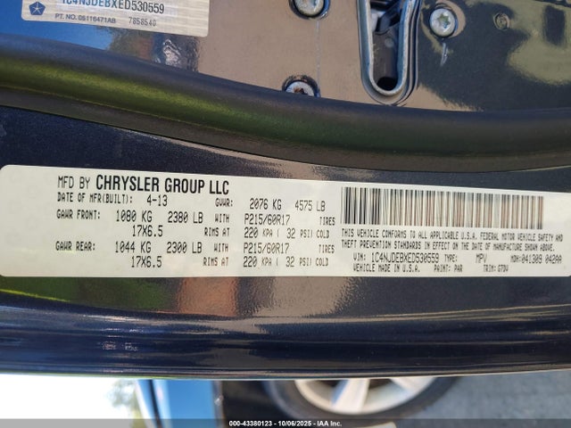 Jeep 2014 2014 1C4NJDEBXED530559 Image 9