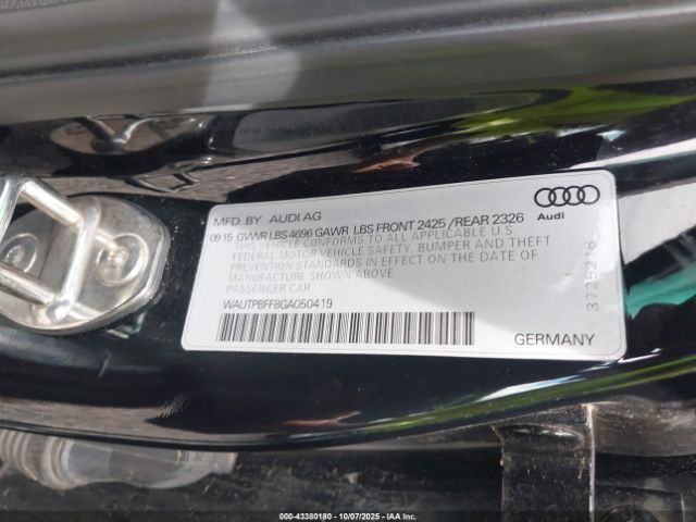2016 AUDI A3 E-TRON WAUTPBFF8GA050419 Photo 8