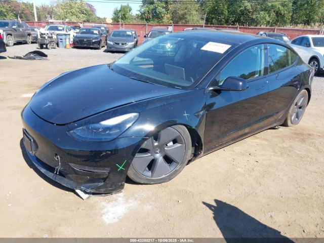 2022 TESLA MODEL 3 5YJ3E1EB3NF123752 Photo 1