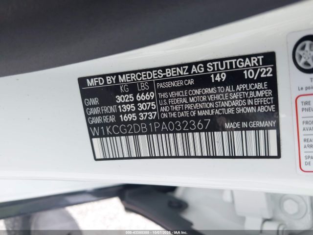 2023 MERCEDES-BENZ EQS 450+ W1KCG2DB1PA032367 Photo 8