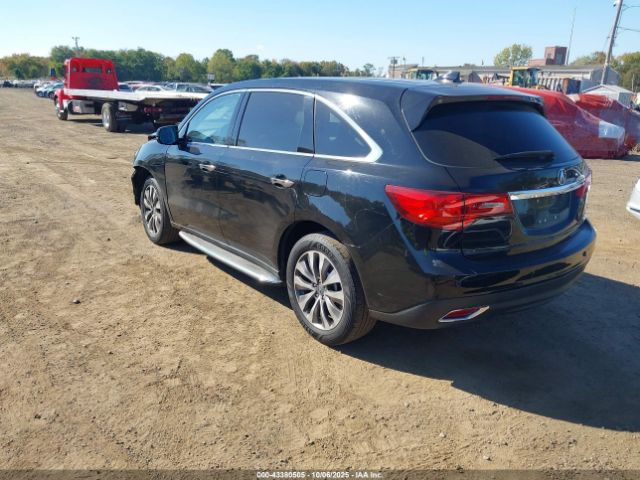 2014 ACURA MDX 5FRYD4H45EB008902 Photo 2