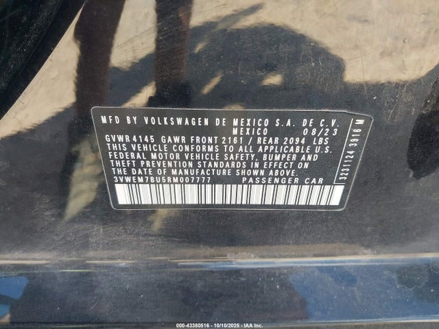 Volkswagen Jetta 1.5t Se 2024 3VWEM7BU5RM007777 Image 24