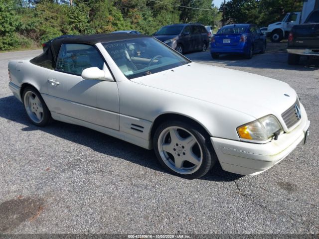 2002 MERCEDES-BENZ SL 500 WDBFA68F52F201300