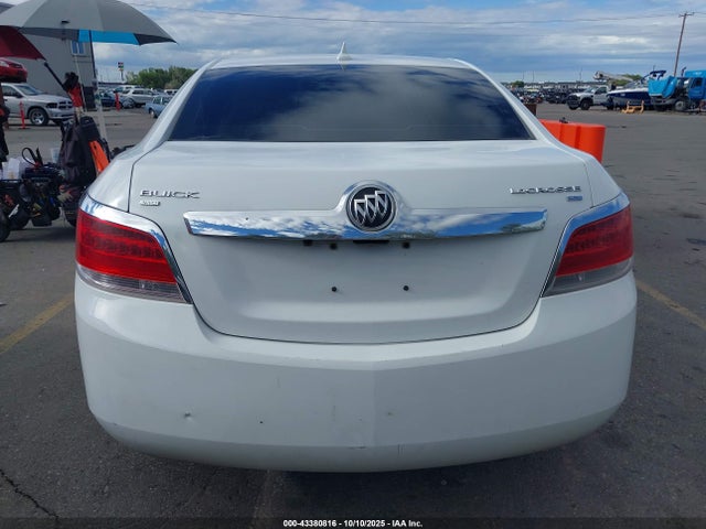 43380816 :رقم المزاد ، 1G4GD5EG6AF274206 vin ، 2010 Buick Lacrosse Cxl مزاد بيع