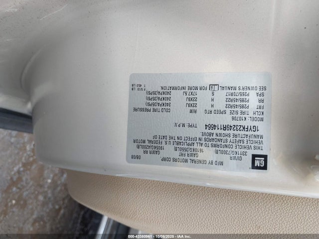 2009 CADILLAC ESCALADE 1GYFK23249R114664 Photo 8