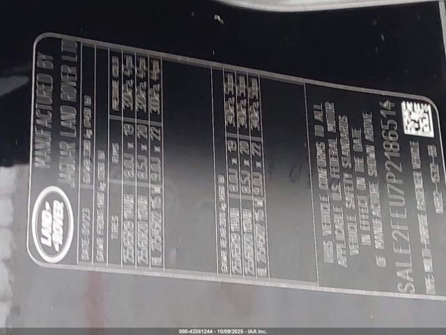 2023 LAND ROVER DEFENDER SALE2FEU7P2186514 Photo 8