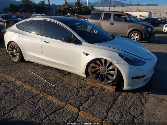 2021 TESLA MODEL 3 5YJ3E1EC3MF001528
