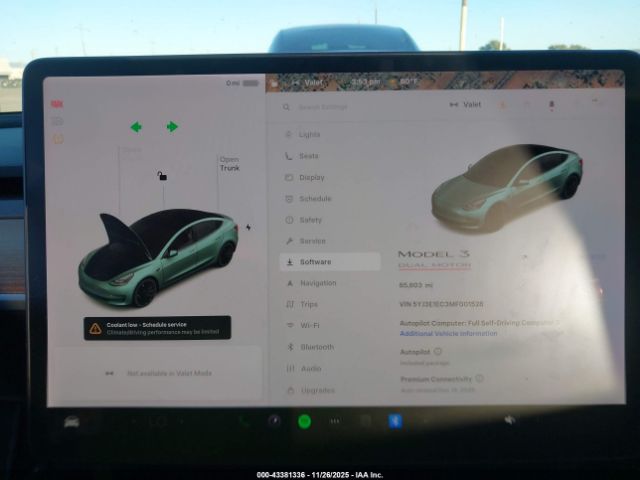 2021 TESLA MODEL 3 5YJ3E1EC3MF001528 Photo 6