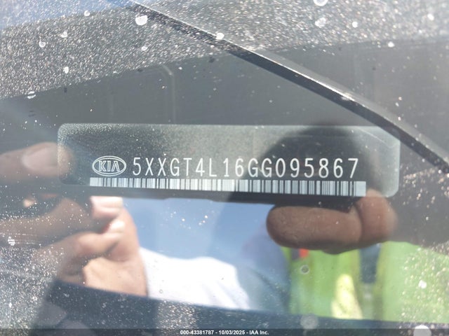 5XXGT4L16GG095867 KIA t-gdi gamma