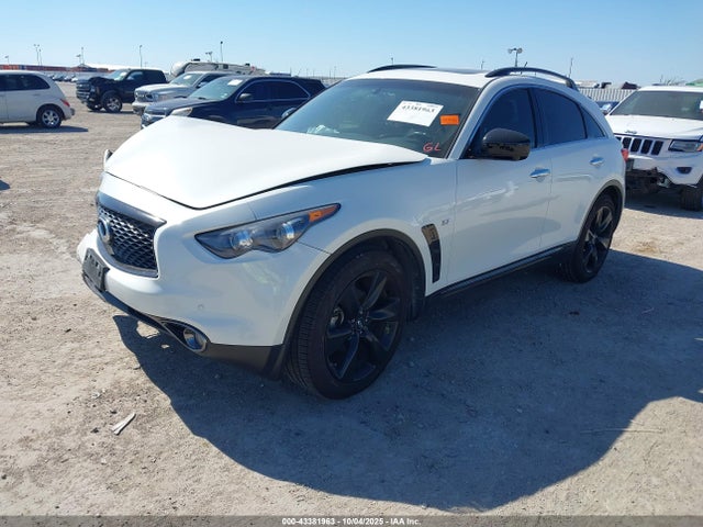 Aukcja sprzedaży 2017 Infiniti Qx70, vin: JN8CS1MU2HM144040, numer aukcji: 43381963