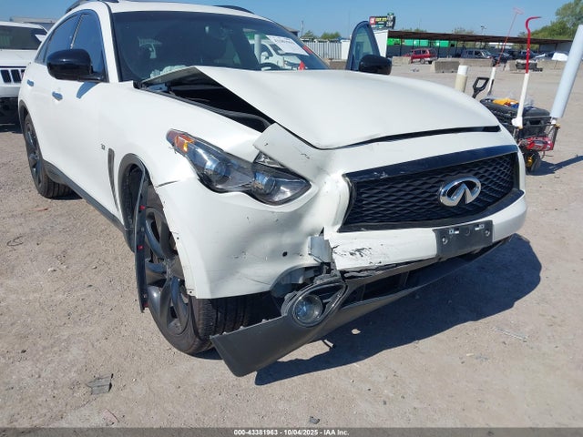 Aukcja sprzedaży 2017 Infiniti Qx70, vin: JN8CS1MU2HM144040, numer aukcji: 43381963
