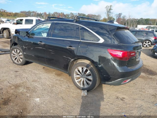2015 ACURA MDX 5FRYD4H44FB030987 Photo 2