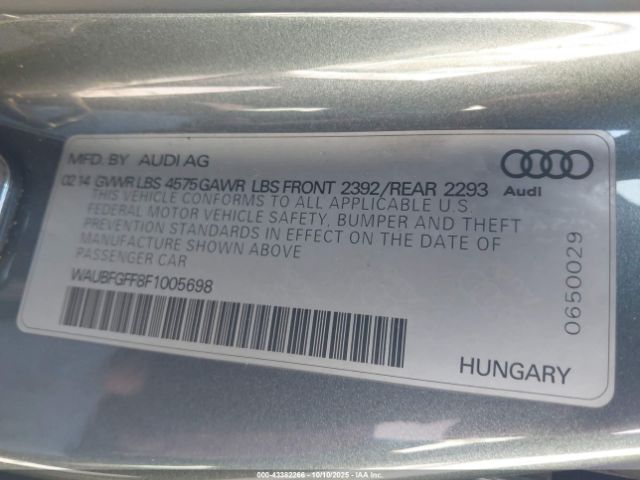 2015 AUDI A3 WAUBFGFF8F1005698 Photo 8