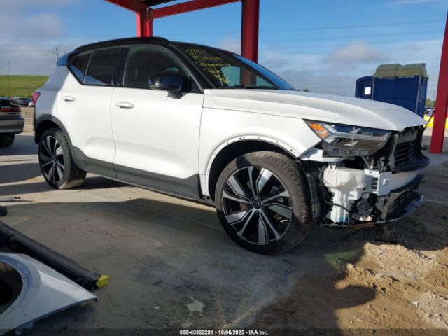 2021 VOLVO XC40 RECHARGE PURE ELECTRIC YV4ED3UR4M2568487