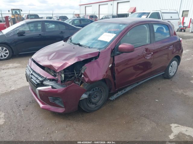 2021 MITSUBISHI MIRAGE ML32AUHJ5MH004730 Photo 1