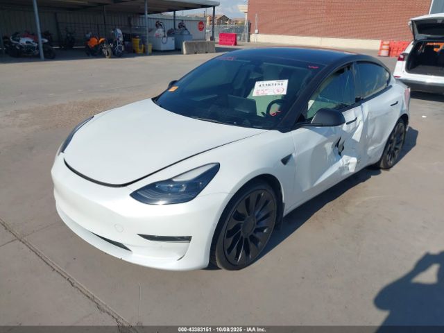 2022 TESLA MODEL 3 5YJ3E1EC8NF124713 Photo 1