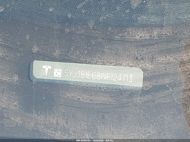 2022 TESLA MODEL 3 5YJ3E1EC8NF124713 Photo 8