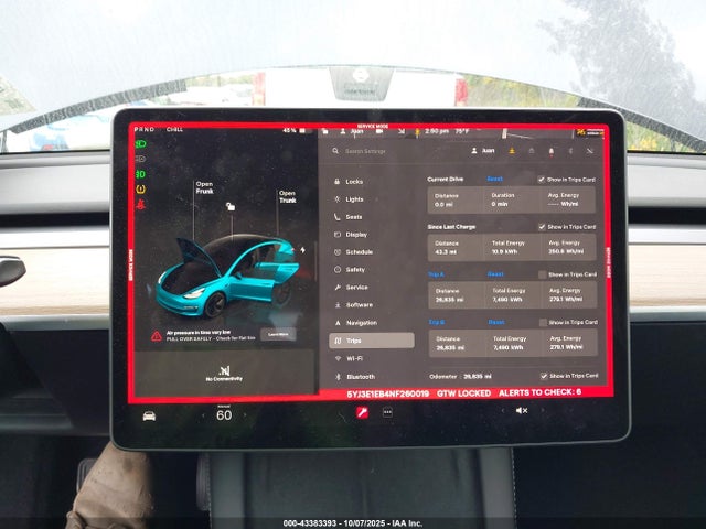 Tesla Model 3 Long Range Dual Motor All-wheel Drive 2022 5YJ3E1EB4NF260019 Image 18