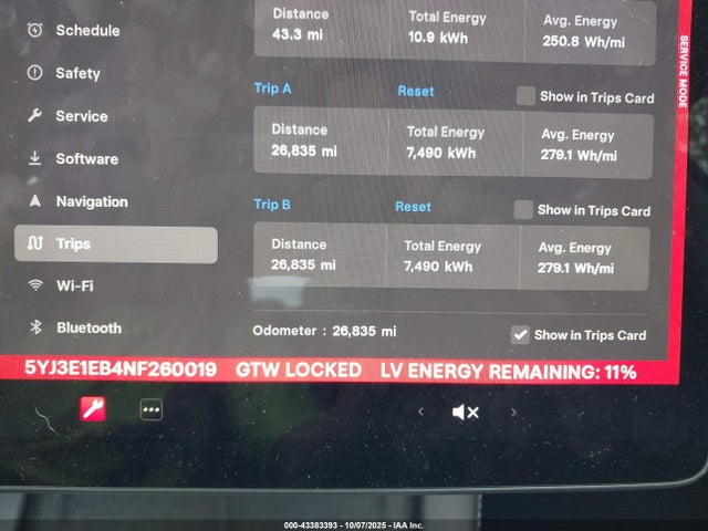 Tesla Model 3 Long Range Dual Motor All-wheel Drive 2022 5YJ3E1EB4NF260019 Image 7