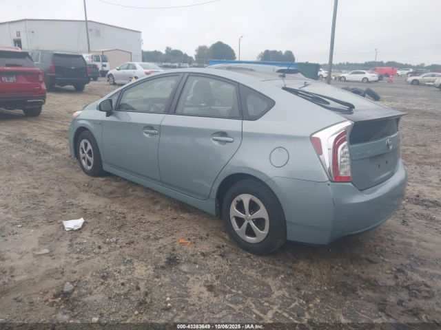 2013 TOYOTA PRIUS JTDKN3DU3D1652152 Photo 2