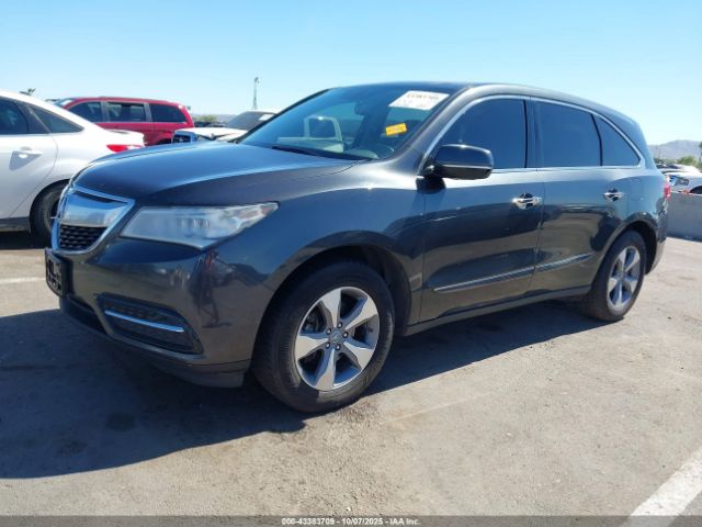 2014 ACURA MDX 5FRYD4H26EB010303 Photo 1