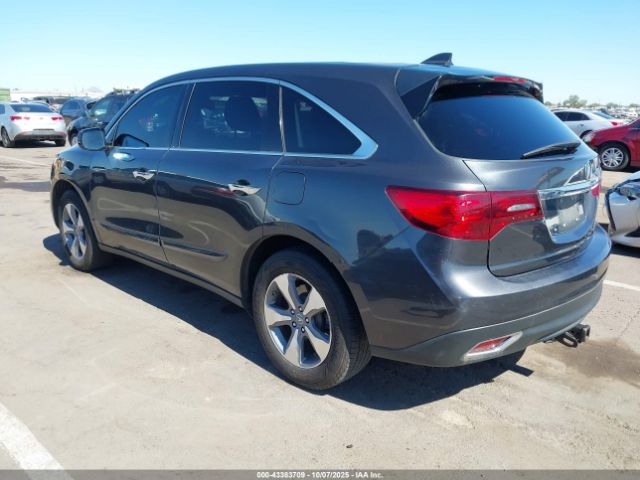 2014 ACURA MDX 5FRYD4H26EB010303 Photo 2