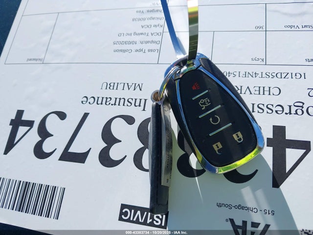 2022 CHEVROLET MALIBU 1G1ZD5ST4NF154045 Photo 10