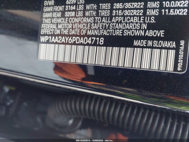 2023 PORSCHE CAYENNE WP1AA2AY6PDA04718 Photo 8