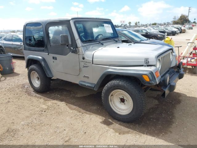 2000 JEEP WRANGLER 1J4FA49S3YP797554 Photo 0