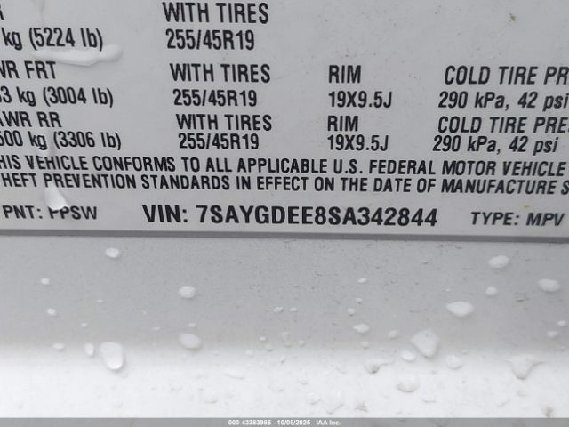 2025 TESLA MODEL Y 7SAYGDEE8SA342844 Photo 8