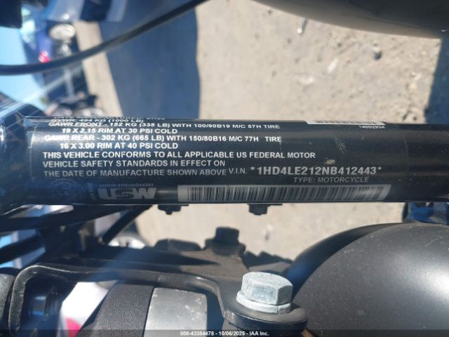 2022 HARLEY-DAVIDSON XL883 1HD4LE212NB412443 Photo 9