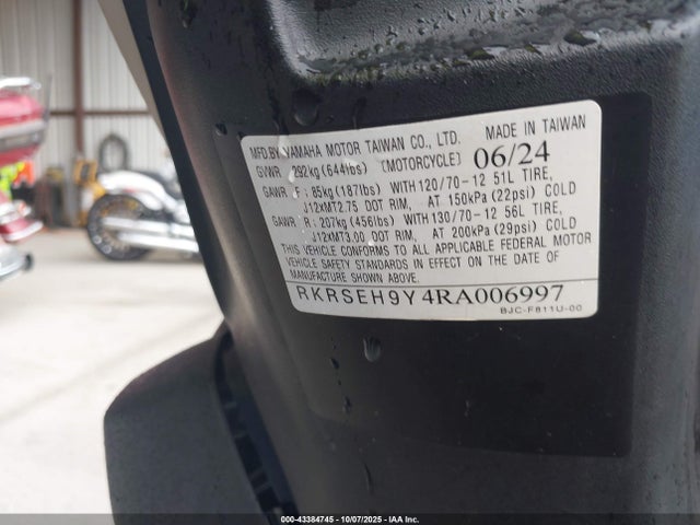 Yamaha YW125 2024 RKRSEH9Y4RA006997 Image 10