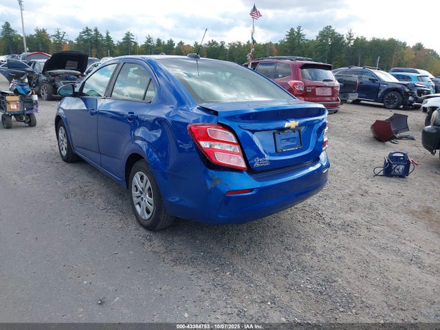 Продаж на аукціоні авто 2020 Chevrolet Sonic Fwd  Ls, vin: 1G1JB5SB7L4100239, номер лоту: 43384753