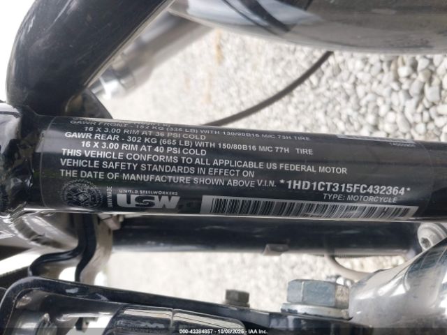 2015 HARLEY-DAVIDSON XL1200 1HD1CT315FC432364 Photo 9