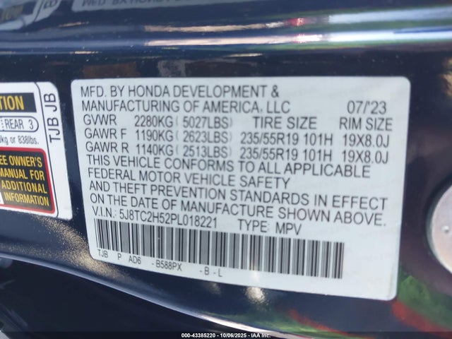 2023 ACURA RDX 5J8TC2H52PL018221 Photo 8