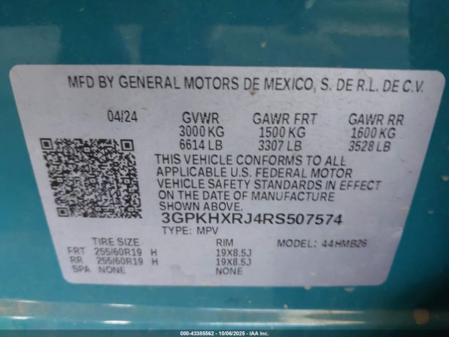 2024 HONDA PROLOGUE 3GPKHXRJ4RS507574 Photo 8