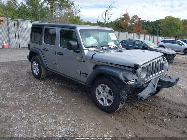 2021 Jeep Wrangler Unlimited Sport S 4x4 მანქანა იყიდება აუქციონზე, vin: 1C4HJXDG6MW743538, აუქციონის ნომერი: 43385635