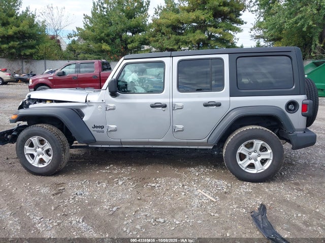 2021 Jeep Wrangler Unlimited Sport S 4x4 მანქანა იყიდება აუქციონზე, vin: 1C4HJXDG6MW743538, აუქციონის ნომერი: 43385635