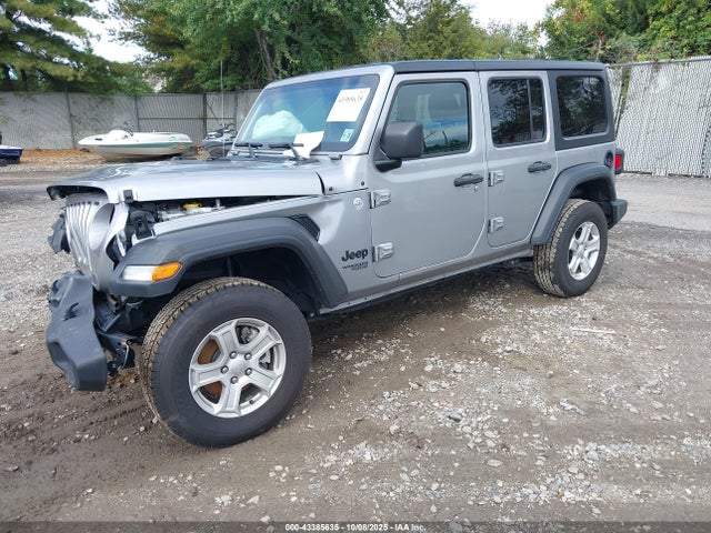 2021 Jeep Wrangler Unlimited Sport S 4x4 მანქანა იყიდება აუქციონზე, vin: 1C4HJXDG6MW743538, აუქციონის ნომერი: 43385635