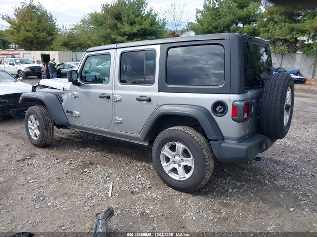 2021 Jeep Wrangler Unlimited Sport S 4x4 მანქანა იყიდება აუქციონზე, vin: 1C4HJXDG6MW743538, აუქციონის ნომერი: 43385635