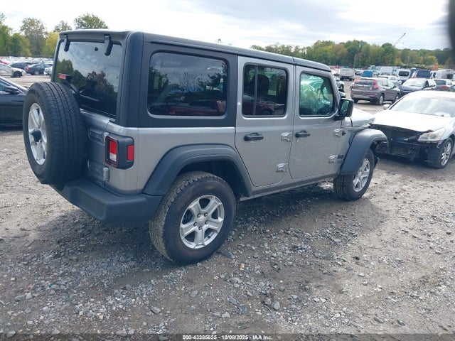 2021 Jeep Wrangler Unlimited Sport S 4x4 მანქანა იყიდება აუქციონზე, vin: 1C4HJXDG6MW743538, აუქციონის ნომერი: 43385635
