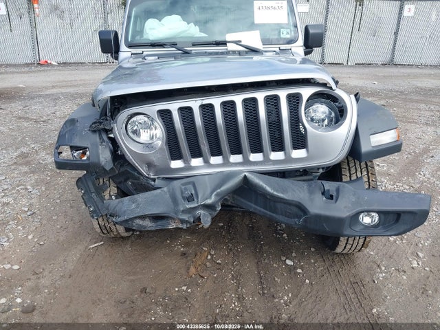 2021 Jeep Wrangler Unlimited Sport S 4x4 მანქანა იყიდება აუქციონზე, vin: 1C4HJXDG6MW743538, აუქციონის ნომერი: 43385635