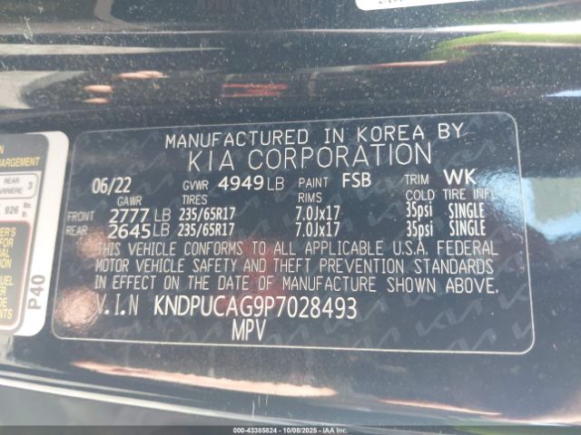 2023 KIA SPORTAGE HYBRID KNDPUCAG9P7028493 Photo 8