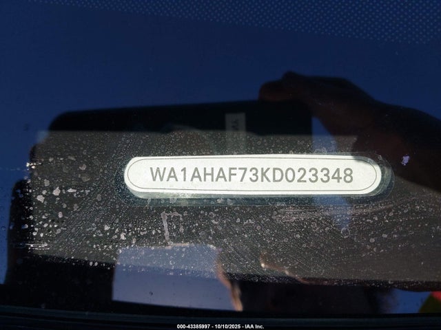 WA1AHAF73KD023348 Audi Q7 45 Premium/45 Se Premium