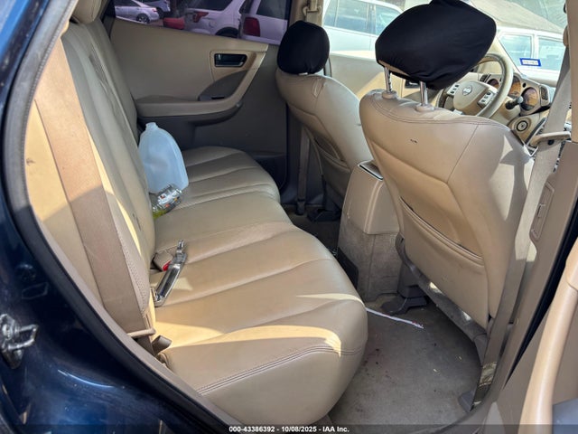 2004 Nissan Murano Sl მანქანა იყიდება აუქციონზე, vin: JN8AZ08W54W318626, აუქციონის ნომერი: 43386392