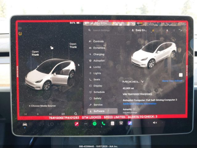 2023 TESLA MODEL Y 7SAYGDEE7PA101283 Photo 6