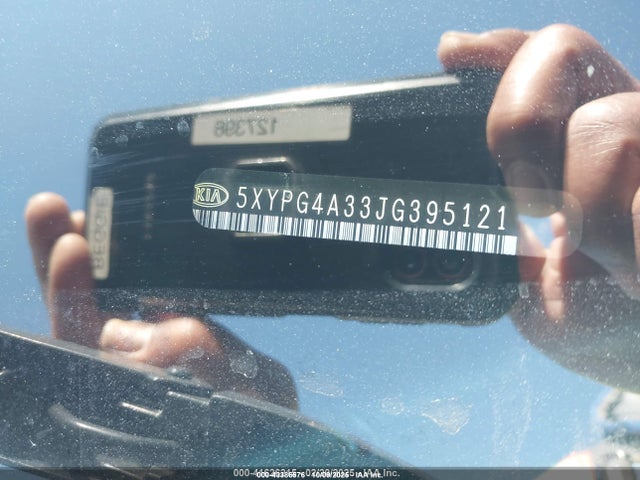 5XYPG4A33JG395121 KIA Sorento 2.4l Lx