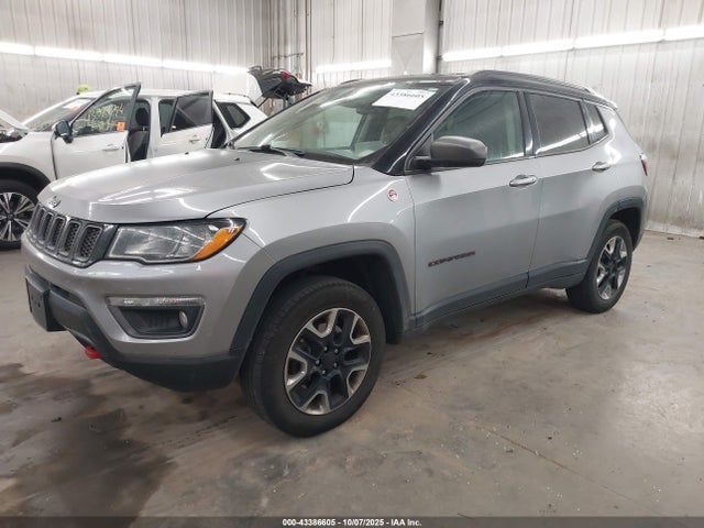 2018 Jeep Compass Trailhawk 4x4 მანქანა იყიდება აუქციონზე, vin: 3C4NJDDBXJT451415, აუქციონის ნომერი: 43386605