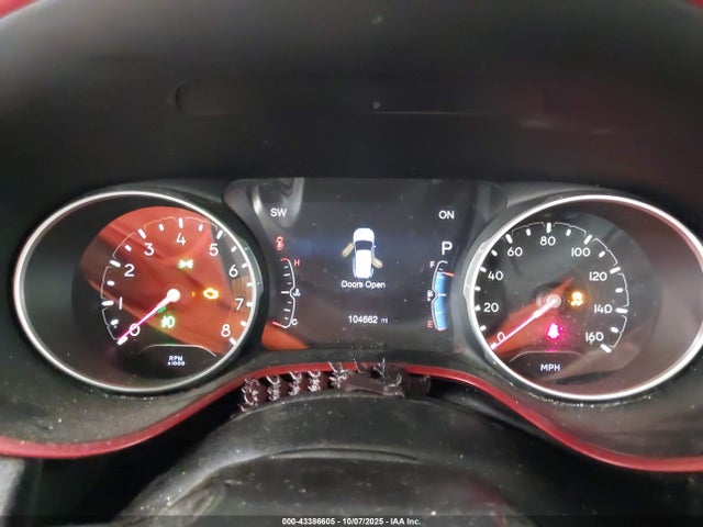 2018 Jeep Compass Trailhawk 4x4 მანქანა იყიდება აუქციონზე, vin: 3C4NJDDBXJT451415, აუქციონის ნომერი: 43386605